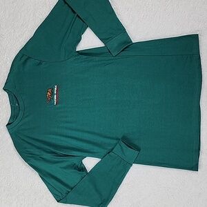 California Republic Long Sleeve Green Tee